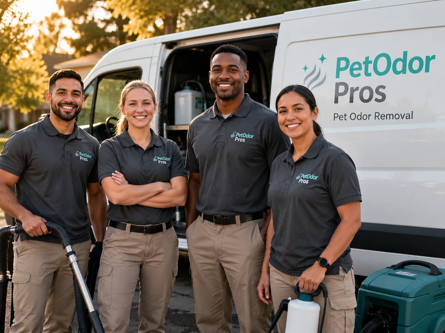 Pet Odor Removal team serving Flushing, OH